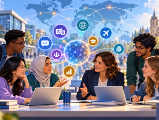 Étudiants internationaux et intelligence artificielle dans une université